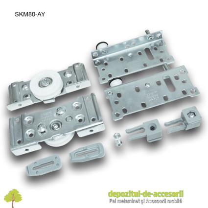 Sistem glisare SKM80 AY pentru uși culisante