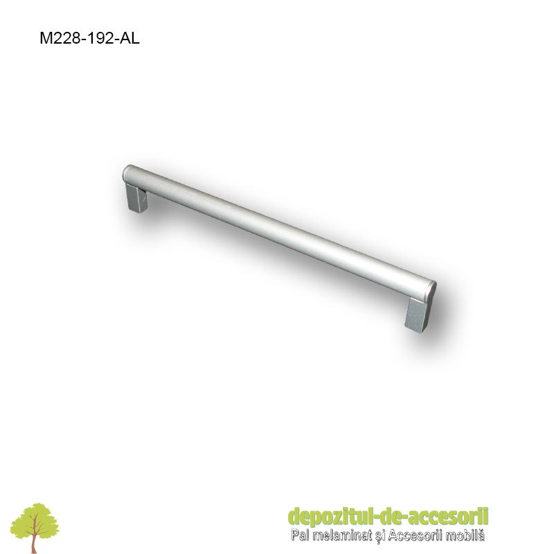 Mâner mobilier Aluminiu M228-192-AL