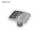 Buton metalic mobilier B2705K-CR Cromat