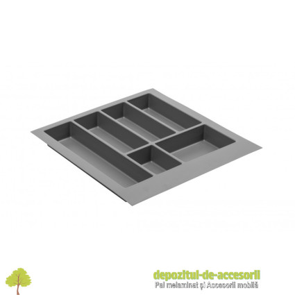 Organizator tacamuri AXISSPACE, corp 500mm, antracit